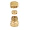 Thrifco Plumbing No. 66-C 5/8 Inch x 1/2 Inch Lead-Free Brass Compression FIP Adapt 4401084 - alternate 2